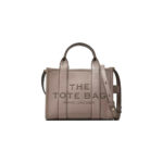 The Marc Jacobs The Leather Tote Bag Small Cement