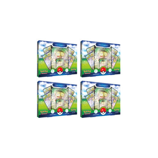 Pokémon TCG Pokémon GO Alolan Exeggutor V Collection Box 4x Lot