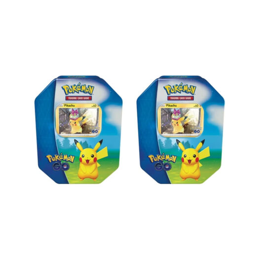 Pokémon TCG Pokémon GO Pikachu Gift Tin 2x Lot