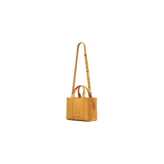 The Marc Jacobs The Leather Tote Bag Mini Artisan Gold