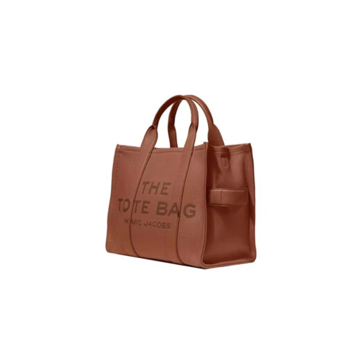 The Marc Jacobs The Leather Tote Bag Small Argan Oil