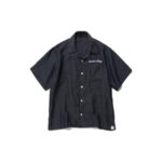 Human Made Chambray Gauze Aloha Shirt BlackHuman Made Chambray