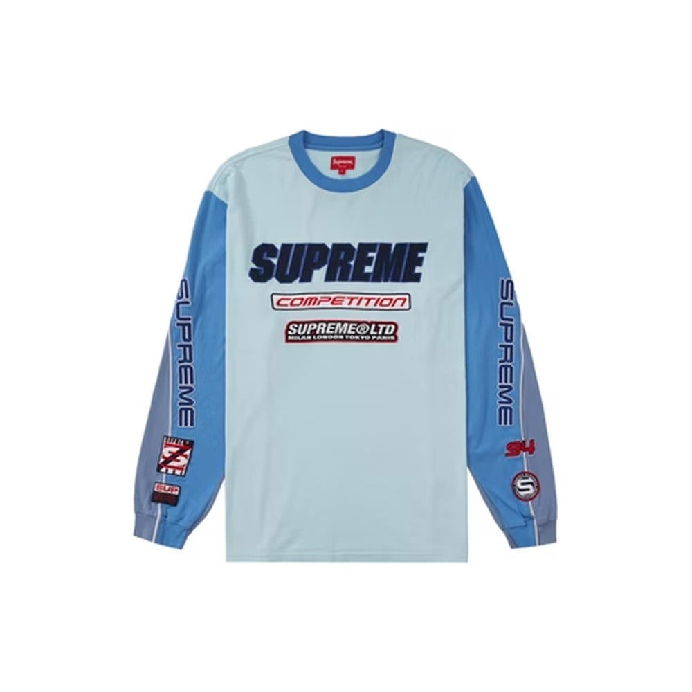 T-shirt Supreme Blue size L International in Cotton - 34071002