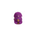 New Era San Diego Padres Capsule PBJ 2.0 Collection 40th Anniversary 59Fifty Fitted Hat Purple/Brown