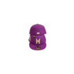 New Era Milwaukee Brewers Capsule PBJ 2.0 Collection County Stadium Patch 59Fifty Fitted Hat Purple/Brown