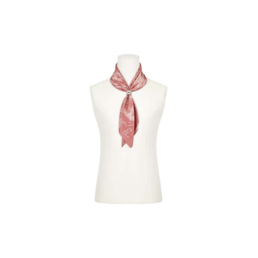 Dior x CACTUS JACK Bandana Pink/White