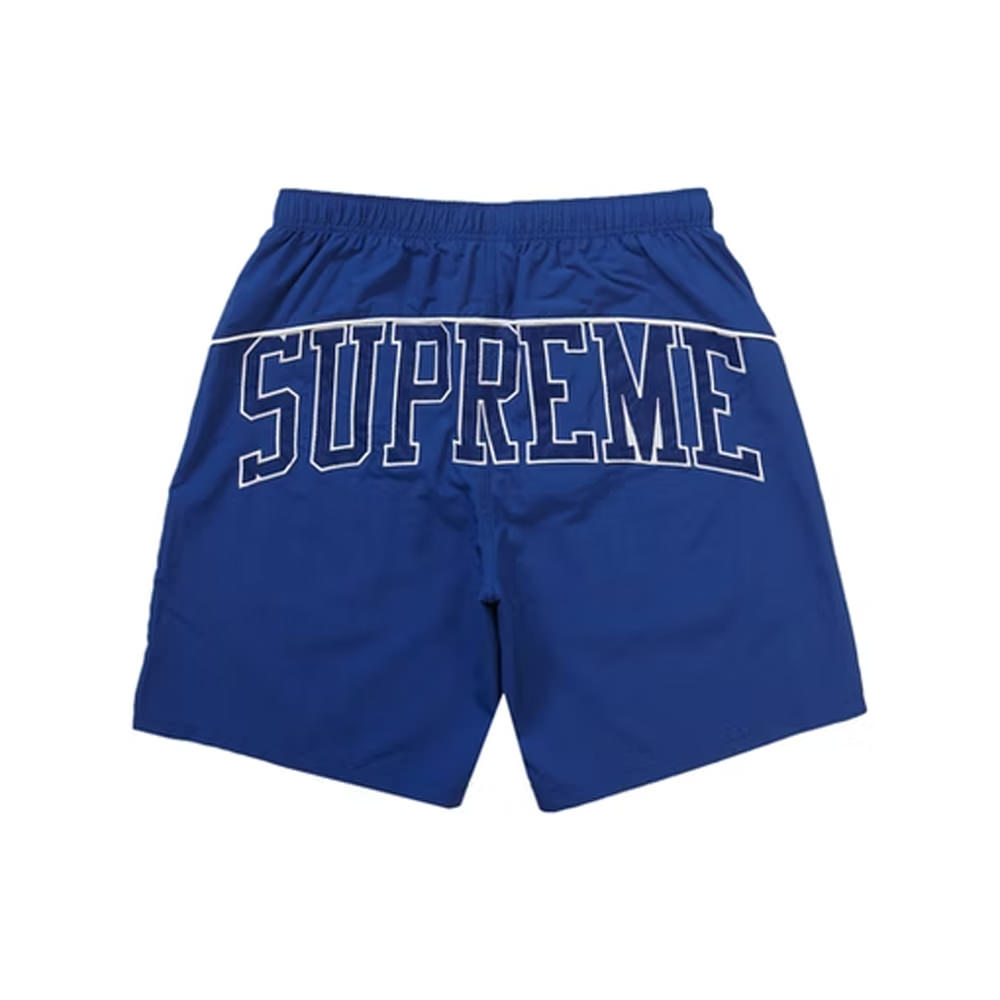 Supreme Logo Appliqué Water Short 黒 M 水着メンズ