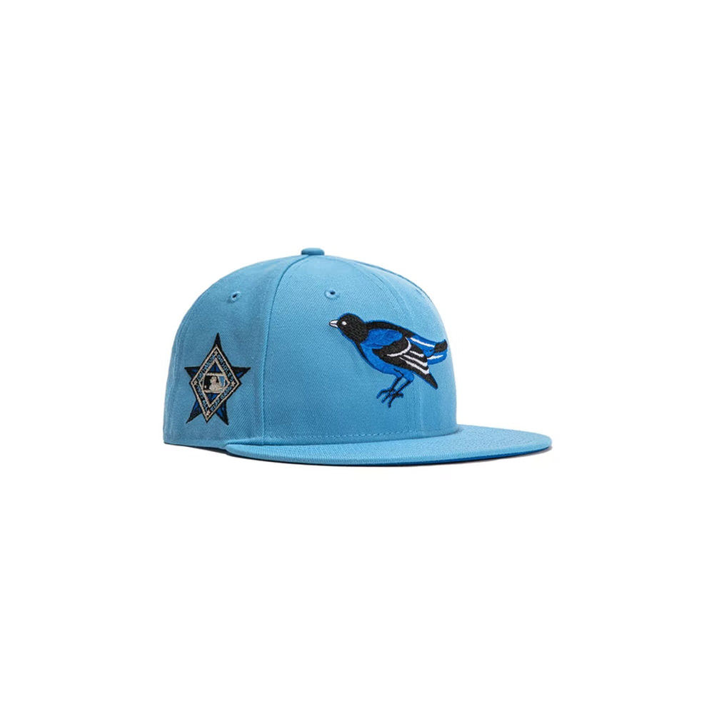 New Era Baltimore Orioles 1993 ASG Iceberg Hat Club Exclusive 59Fifty Fitted  Hat Light Blue/RoyalNew Era Baltimore Orioles 1993 ASG Iceberg Hat Club  Exclusive 59Fifty Fitted Hat Light Blue/Royal - OFour
