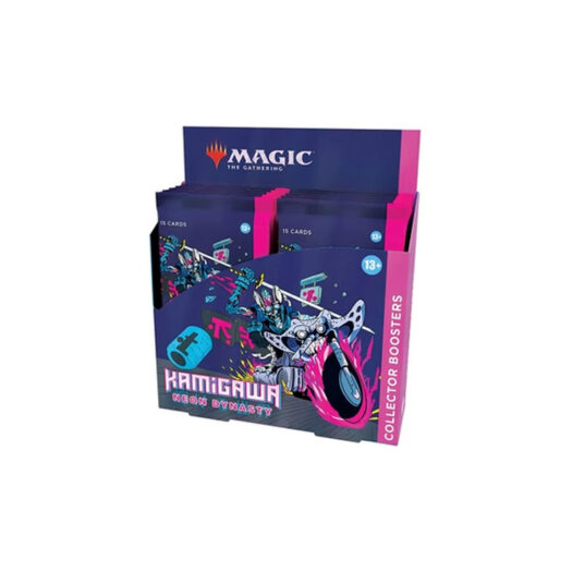 Magic: The Gathering TCG Kamigawa: Neon Dynasty Collector Booster Box - 12 Packs (180 Cards)