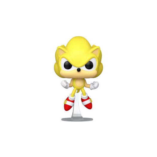 Funko Pop! Games Sonic the Hedgehog Super Sonic First Appearance GITD 2022 Summer Convention Exclusive Figure #877