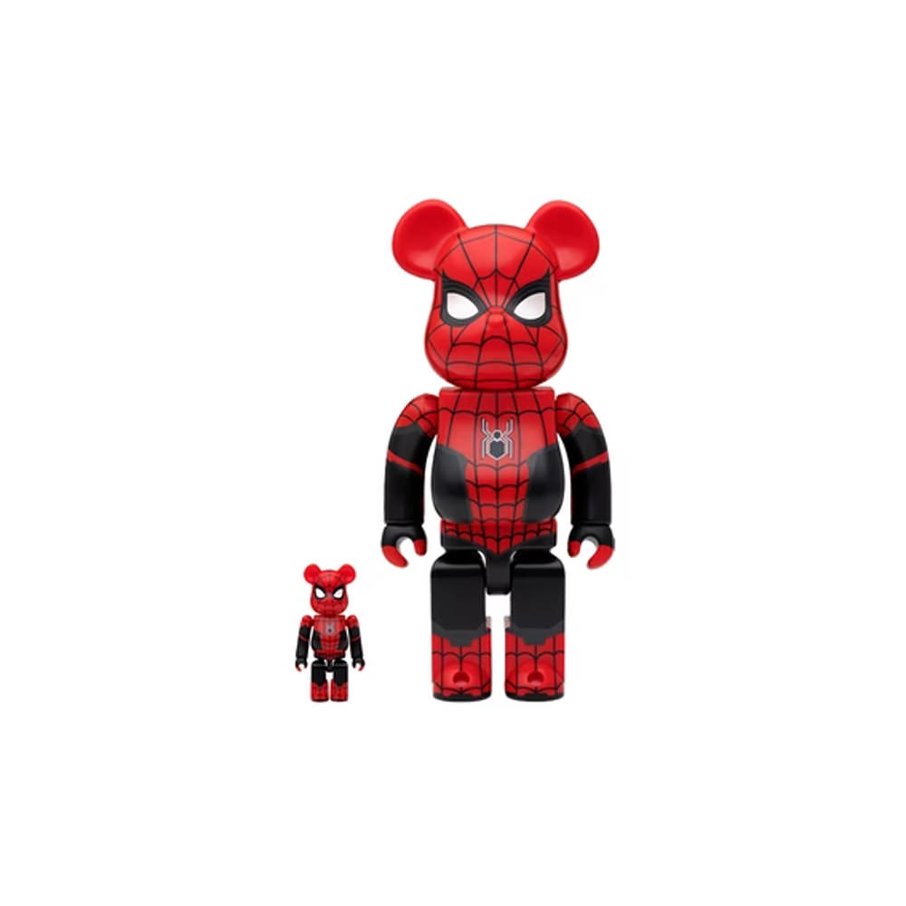 Bearbrick x Marvel Spider-Man: No Way Home (Spider-Man Upgraded Suit) 100% & 400% Set