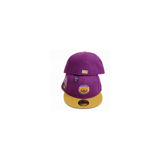 New Era Chicago Cubs Capsule PBJ 2.0 Alternate 1990 All Star Game 59Fifty Fitted Hat Purple/Brown