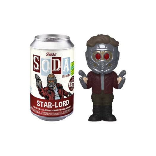 Funko Soda Marvel Star-Lord 2022 Summer Convention Exclusive Open Can Figure