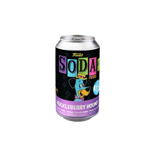 Funko Soda Huckleberry Hound Blacklight 2022 Summer Convention Exclusive Figure Sealed Can