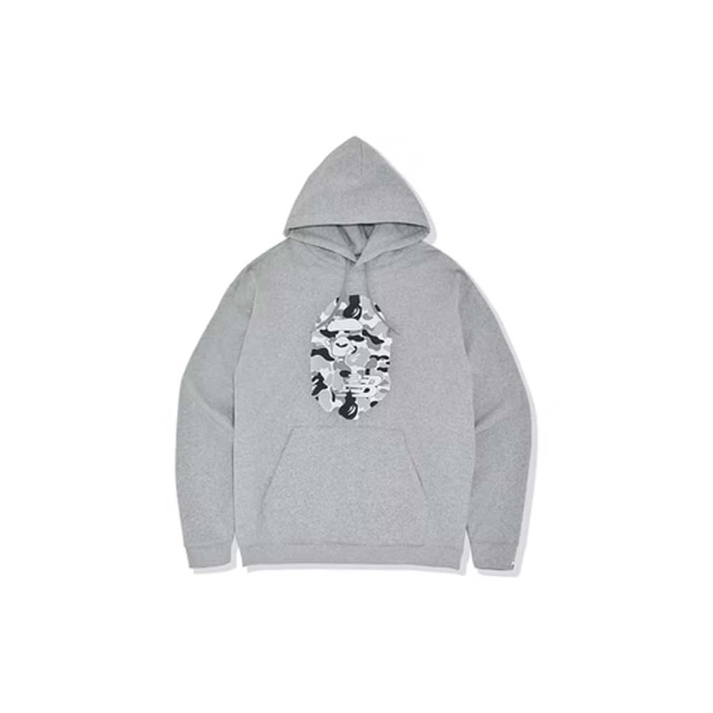 BAPE x New Balance Ape Head Relaxed Fit Pullover Hoodie GreyBAPE x 