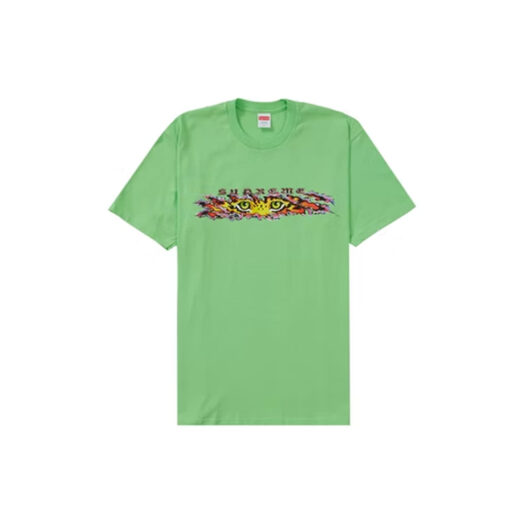 Supreme Eyes Tee Lime