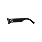 Dior x CACTUS JACK CD Diamond S1I Rectangular Sunglasses Black
