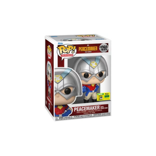 Funko Pop! Television DC Comics Peacemaker (Peacemaker with Peace Sign) 2022 SDCC Exclusive Figure #1260