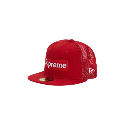 Supreme Box Logo Mesh Back New Era Red