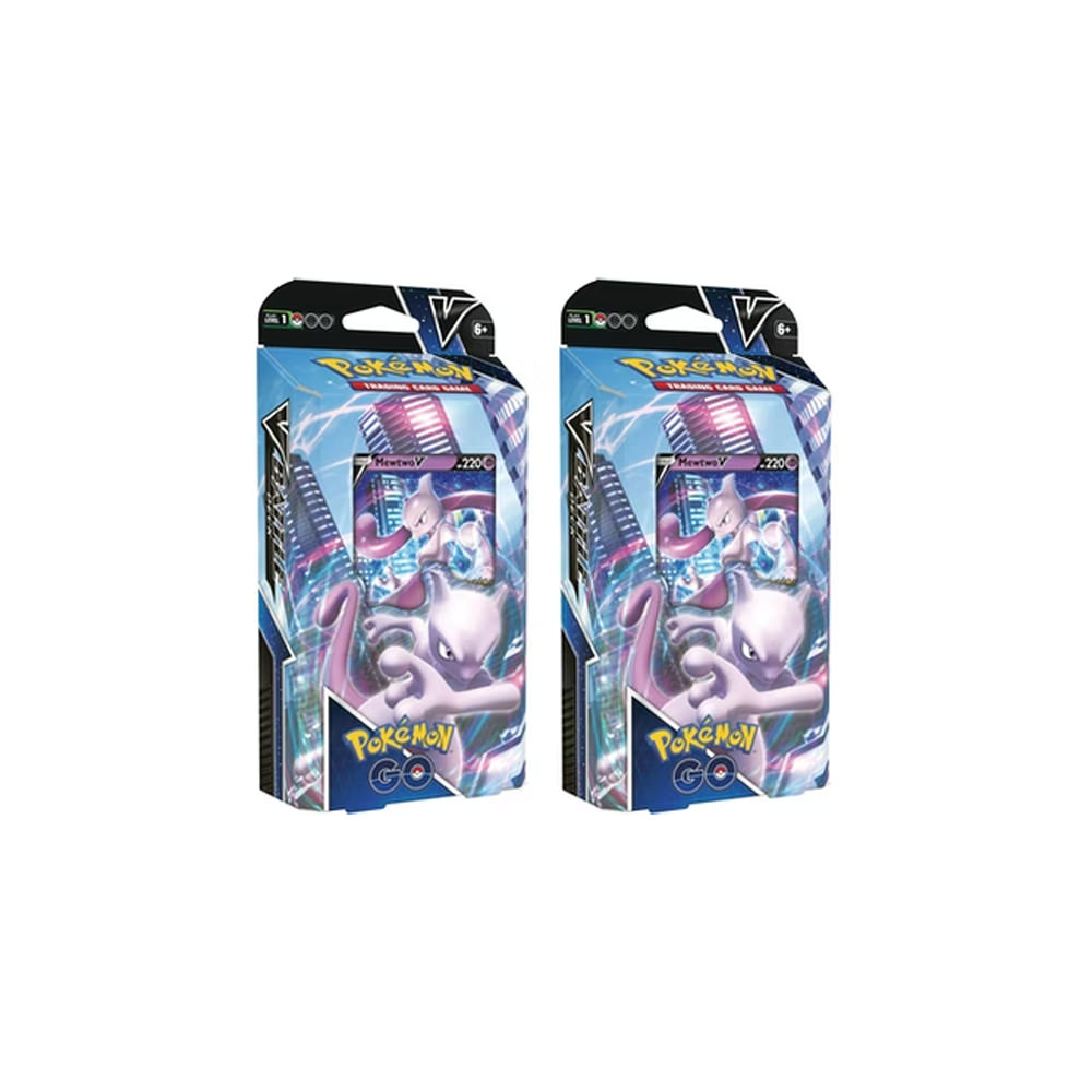 Pokemon TCG: V Battle Deck Bundle Case - Pokemon Go - Mewtwo vs