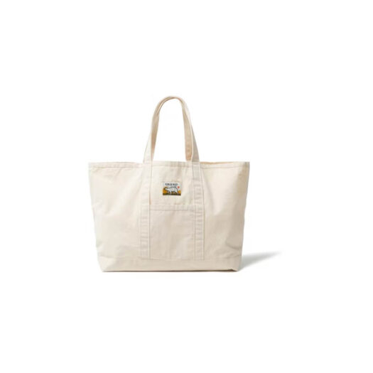 Human Made Grocery Tote Bag Natural White