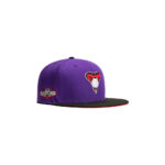 New Era Arizona Diamondbacks T-Dot 2011 All-Star Game Patch Snakehead Hat Club Exclusive 59Fifty Fitted Hat Purple/Black