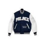 Palace Greek Varsity Jacket Blue