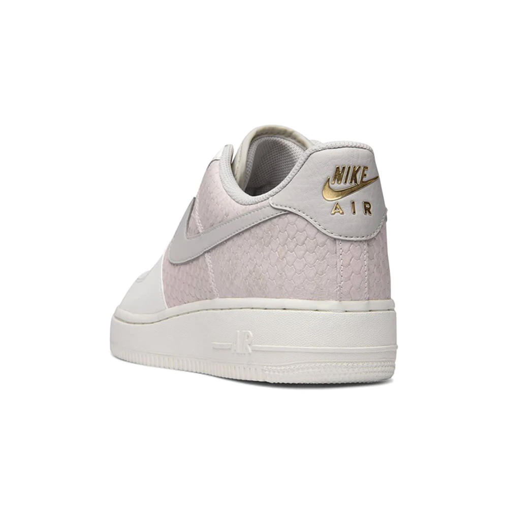 air force 1 low sail light bone metallic gold
