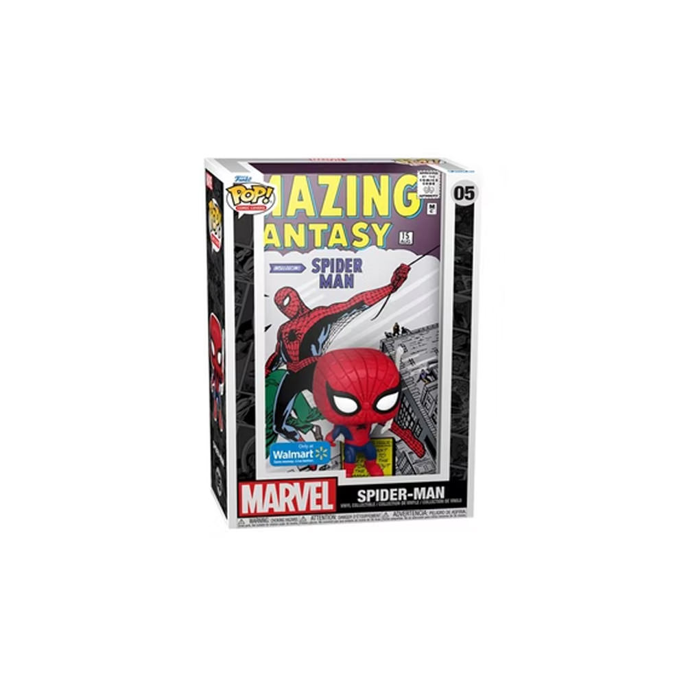 Funko Pop! Comic Covers Amazing Spider-Man (Spider-Man) Walmart Exclusive  Figure #05Funko Pop! Comic Covers Amazing Spider-Man (Spider-Man) Walmart  Exclusive Figure #05 - OFour