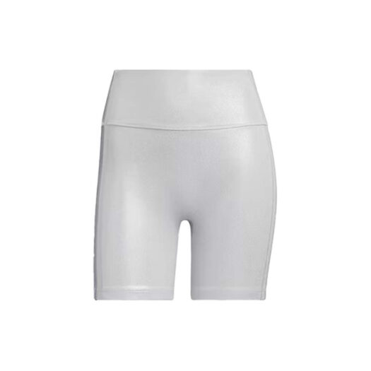 adidas Ivy Park Biker Shorts Light Solid Grey/Silver Metallic