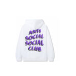 Anti Social Social Club Toned Down Hoodie White