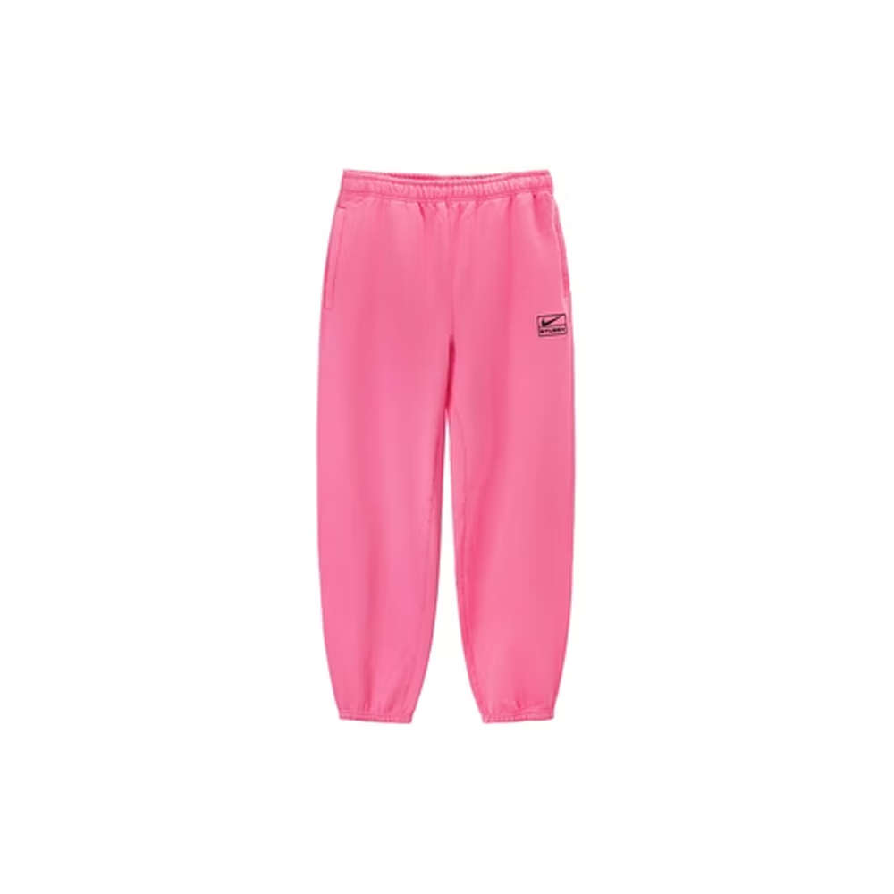 Nike x Stussy Washed Sweatpants (Asia Sizing) Pink
