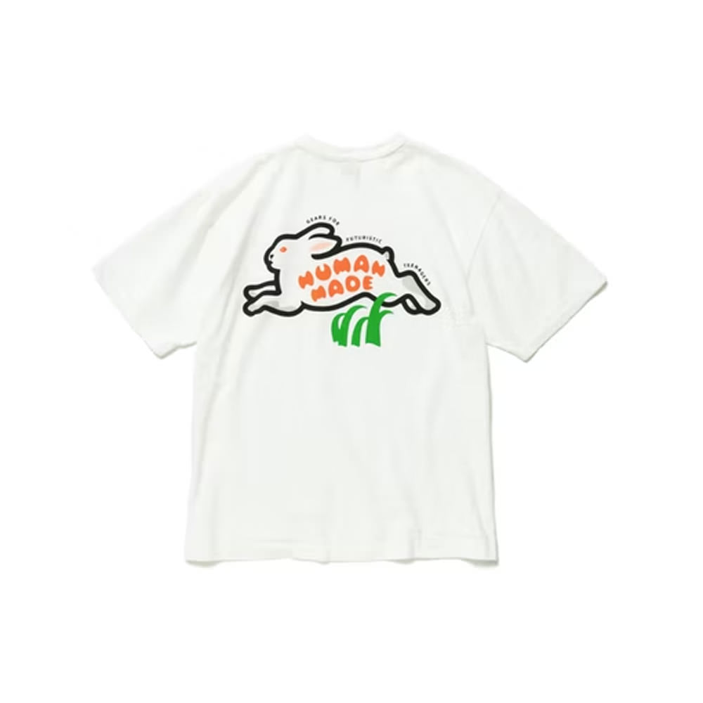 Human Made Rabbit Graphic #2 T-Shirt White