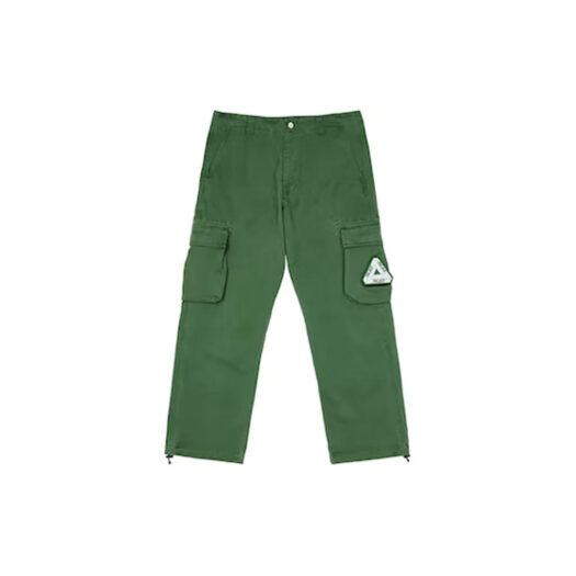 Palace Garment Dyed Cargo Trouser Olive