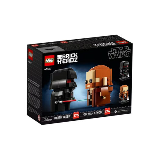 LEGO Brick Headz Star Wars Obi-Wan Kenobi & Darth Vader Set 40547