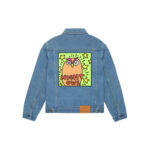 OVO x Keith Haring Denim Trucker Jacket Washed Indigo