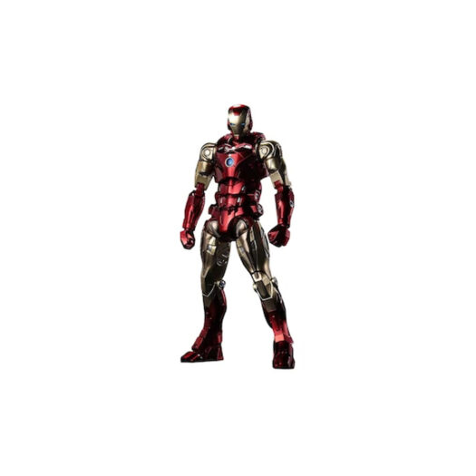 Sentinel Fighting Armor Marvel Iron Man Action Figure Red & Gold