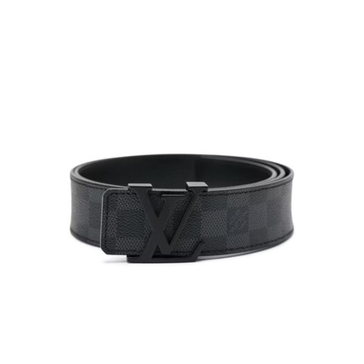 Louis Vuitton Belt Initiales Damier Graphite Black/Grey