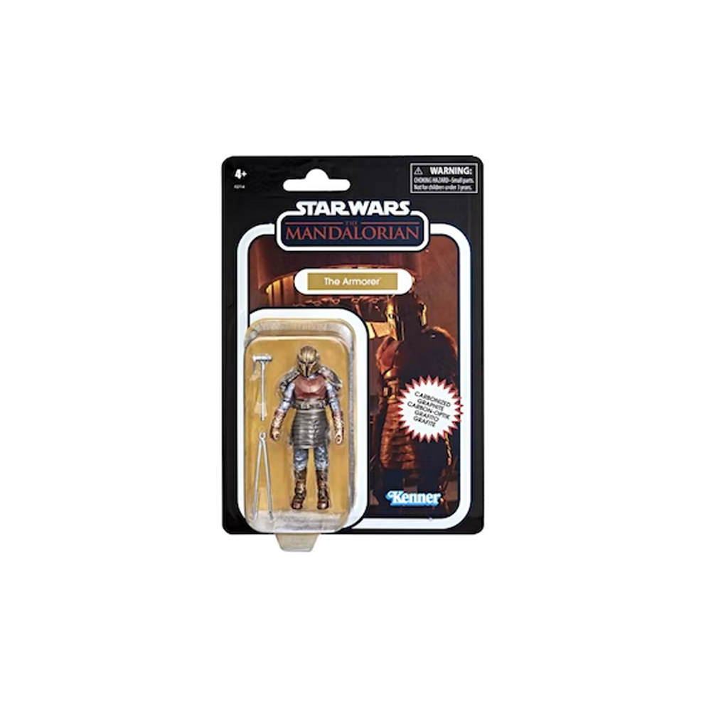 Hasbro Star Wars The Vintage Collection The Mandalorian The Armorer Carbonized Walmart Exclusive Action Figure