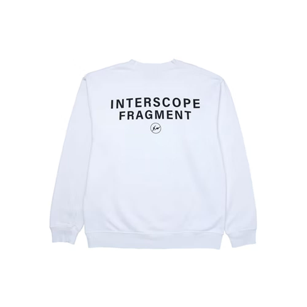 Fragment x Interscope 01 Crewneck WhiteFragment x Interscope 01