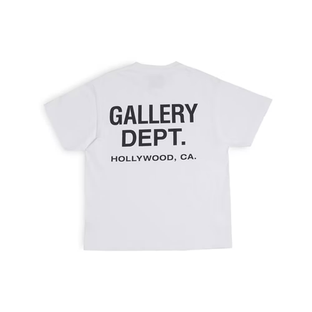 Gallery Dept. Souvenir T-Shirt White BlackGallery Dept. Souvenir T ...