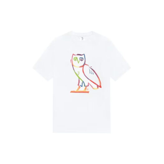 OVO Watercolour Owl T-shirt White