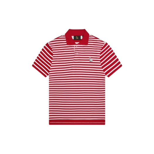 OVO Multi Stripe Polo Red