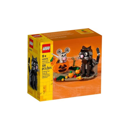LEGO Brick Headz Halloween Cat & Mouse Set 40570