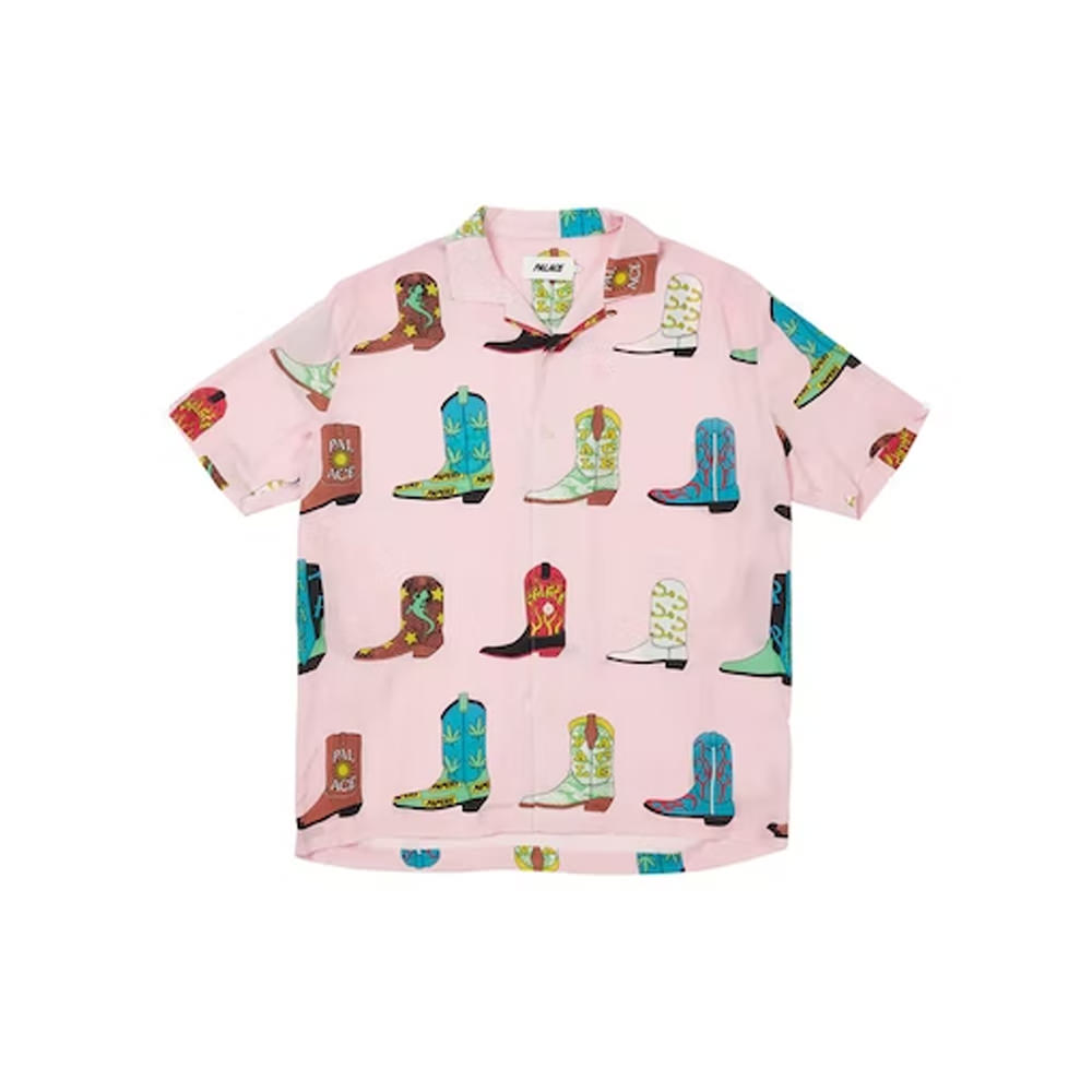 Palace Boots Shirt PinkPalace Boots Shirt Pink - OFour