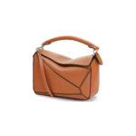 LOEWE Puzzle Bag in Classic Calfskin Mini Tan