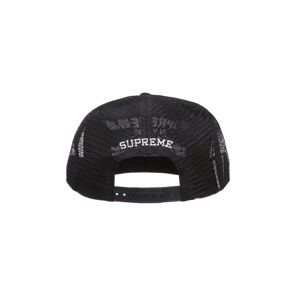 Supreme Transport Mesh Back 5-Panel BlackSupreme Transport Mesh