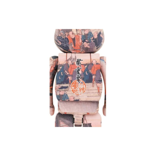 Bearbrick x Tokyo National Museum Hiroshige Utagawa (Fifty-three Stations of the Tokaido) Nihonbashi 1000%