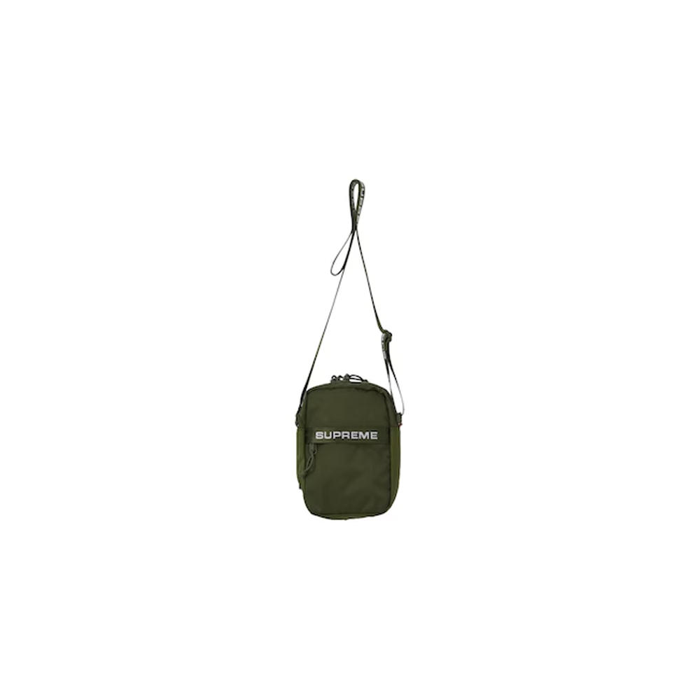 Supreme shoulder cheap bag green