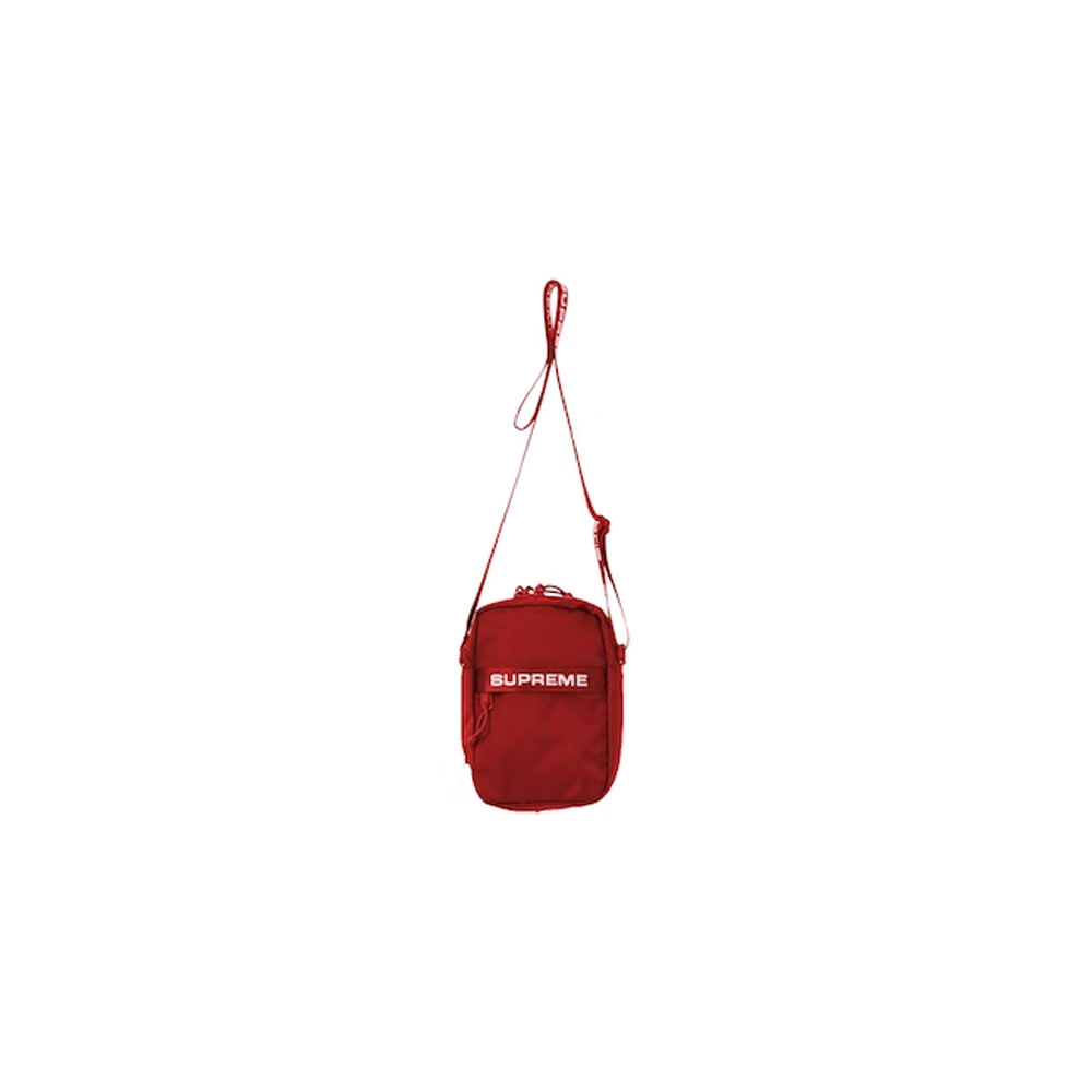 Supreme Shoulder Bag (SS18) RED  Shoulder bag, Bags, Supreme bag